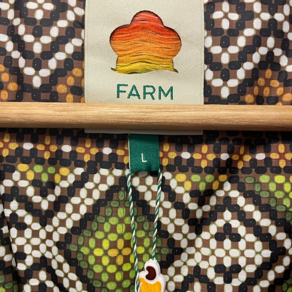 FARM Rio Tropical Rauti Reversible Puffer Jacket - Picture 9 of 9